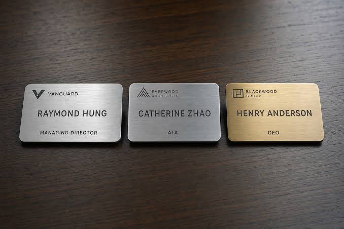 metal tag