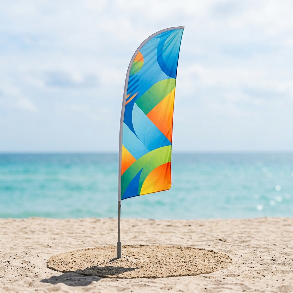Curve Top Flag