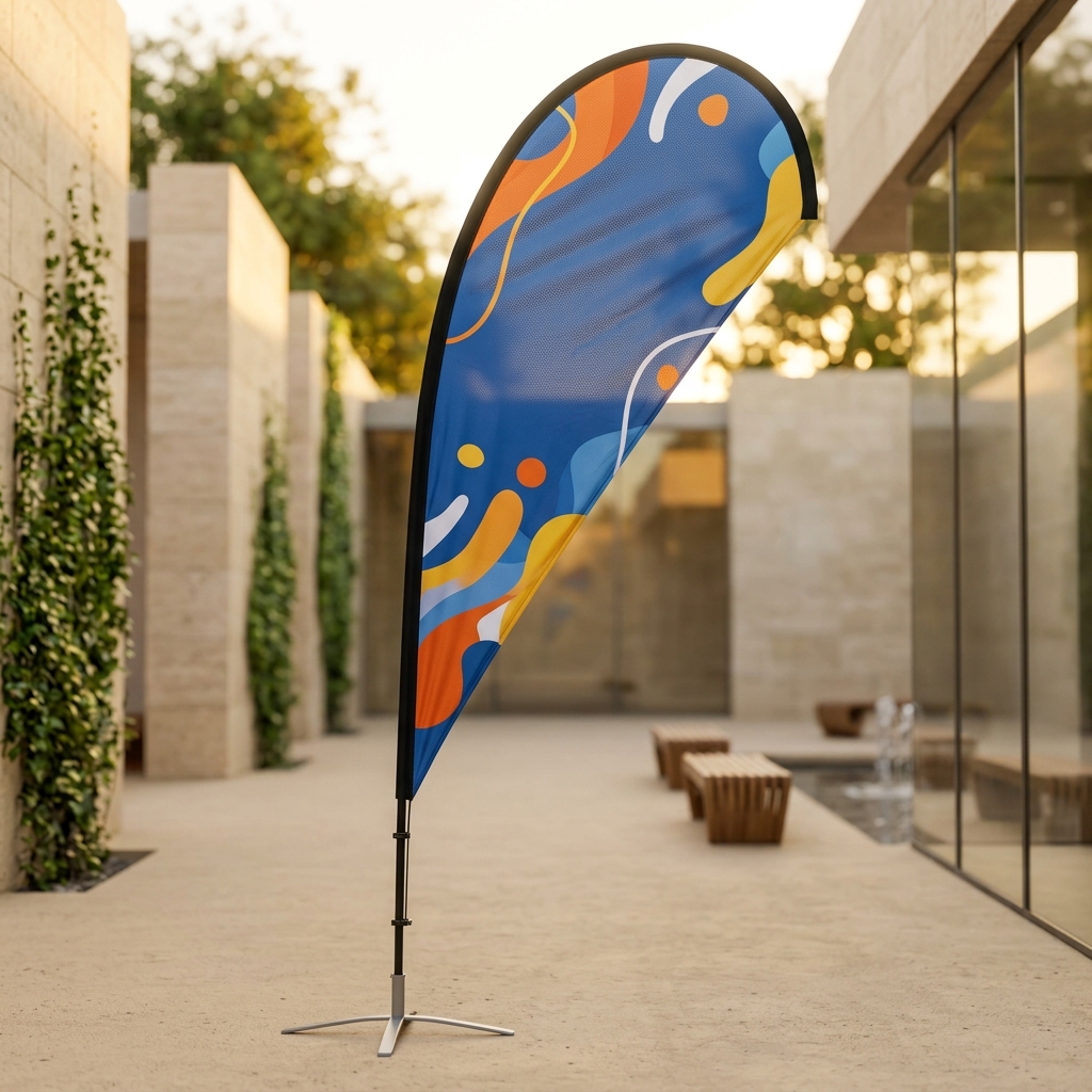 Tear Drop Flag