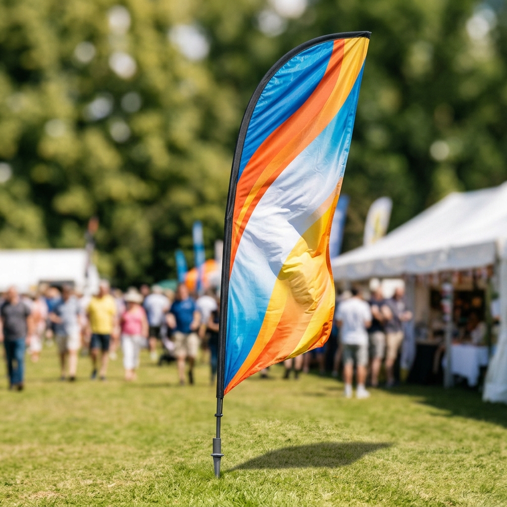 advertising flag