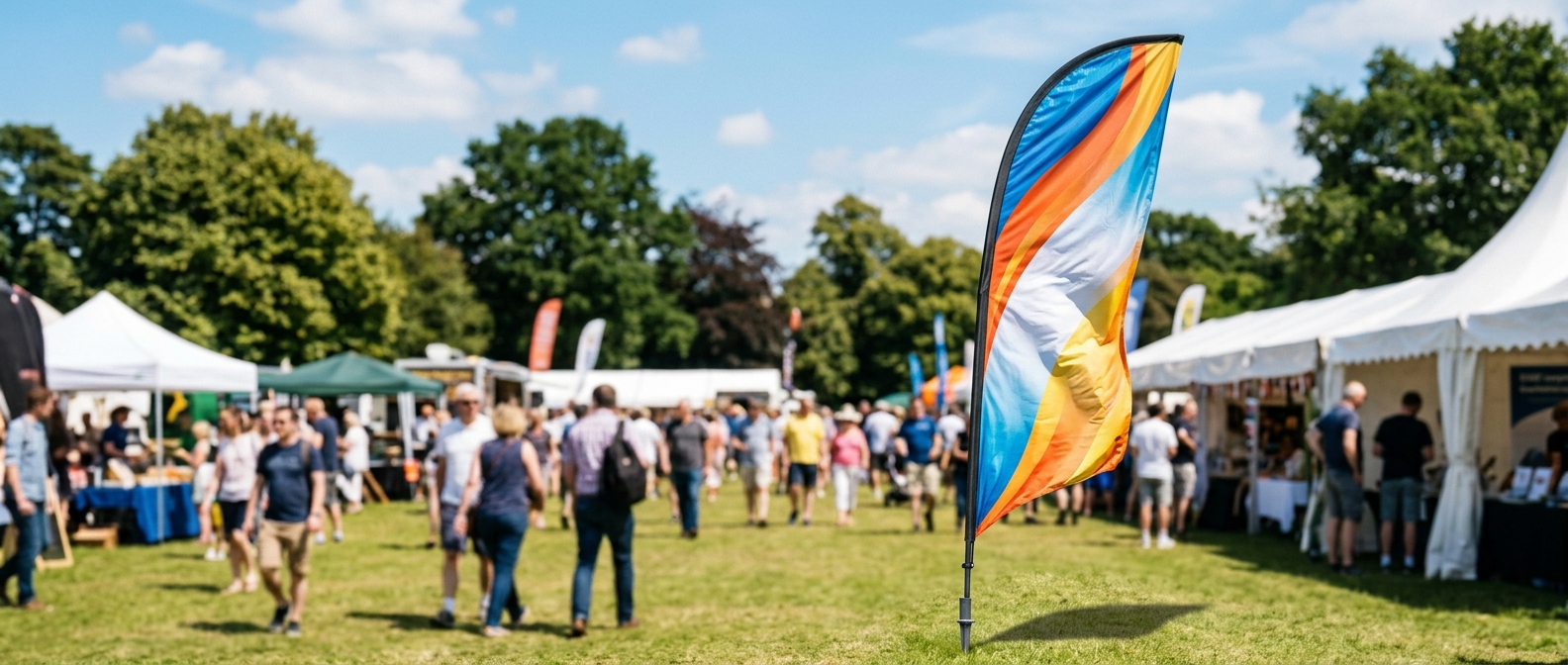 advertising flag