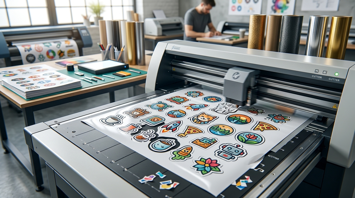 print and cut sticker