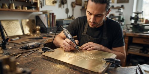 Brass Engraving
