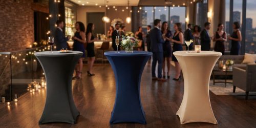 Fabric Cocktail Table